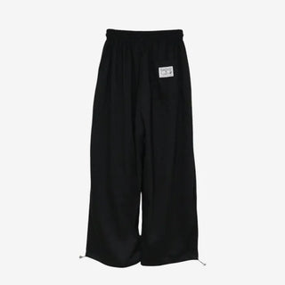 [4 colors] Prev Patch Banding Wide Pants