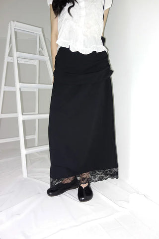 Raya Shirring Frill Blouse