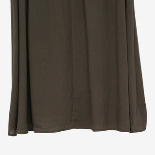 [4 colors] Line Banding Long Skirt