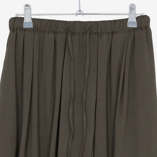 [4 colors] Line Banding Long Skirt