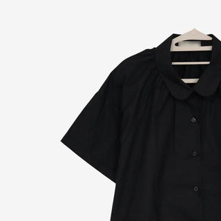 [3 colors] Check shirt blouse