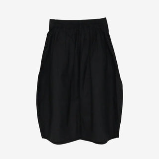 [3 colors] Petite check pintuck long skirt