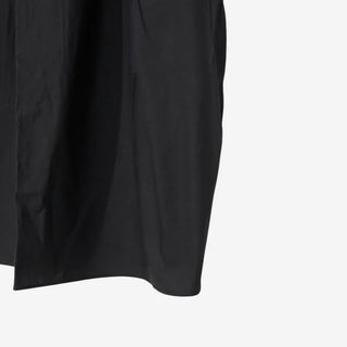 [3 colors] Petite check pintuck long skirt
