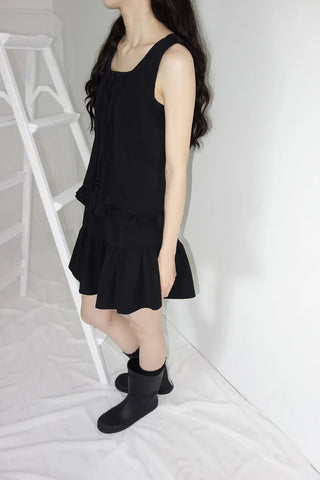[3 colors] Yuruka See-through Blouse