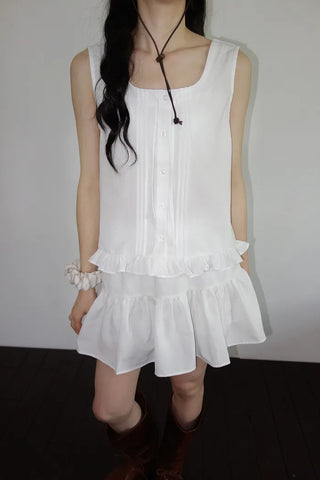 [3 colors] Yuruka See-through Blouse