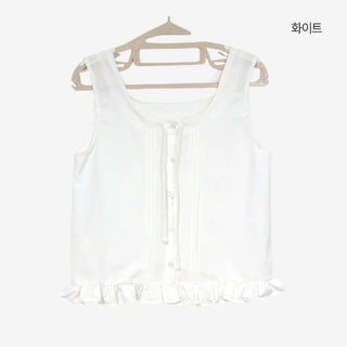 [3 colors] Yuruka See-through Blouse