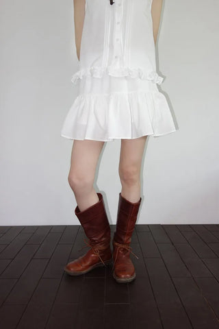 [3 colors] Yurukasi Soccer Mini Skirt