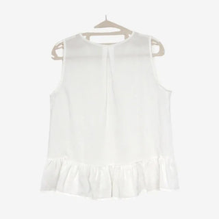 [2 colors] Park V-neck frill blouse