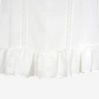 [2 colors] Park V-neck frill blouse