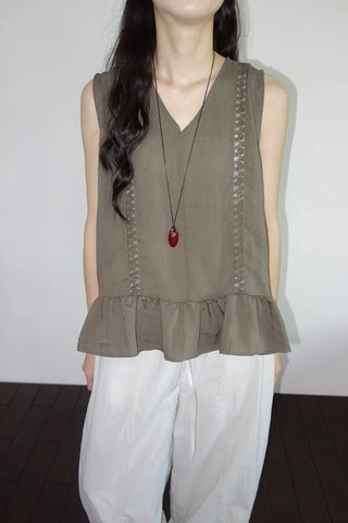 [3 colors] Cappy Bath Rock Balloon Wide Pants