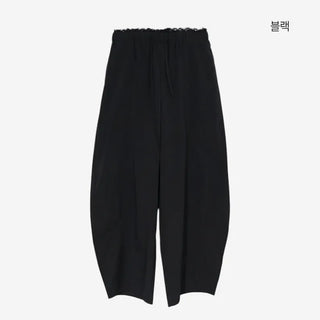 [3 colors] Cappy Bath Rock Balloon Wide Pants