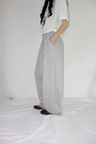 [2 colors] Chilling Print Oversized Short-Sleeve T-Shirt