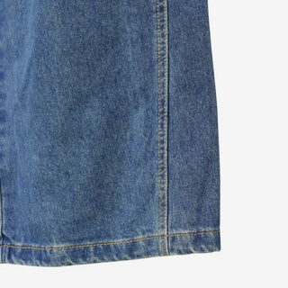 [2 colors] Abel Denim Pintuck Wide Pants