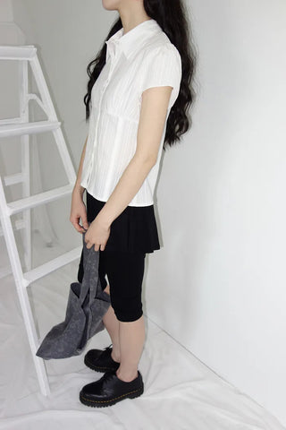 [2 colors] Yulia Capri Skirt Pants