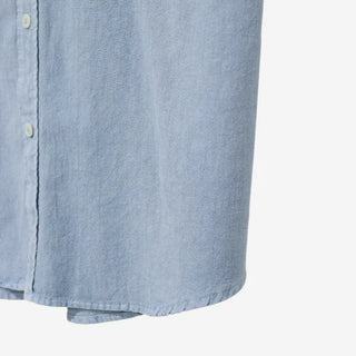 [4 colors] Mid-Sea Overfit Pigment Short-Sleeve Shirt