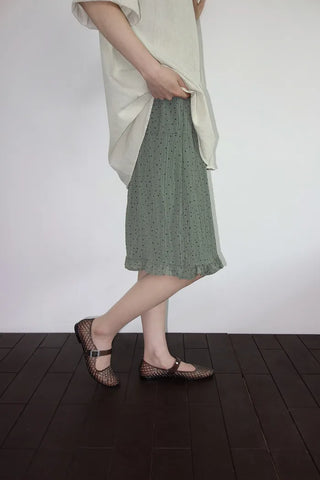 [4 colors] Mid-Sea Overfit Pigment Short-Sleeve Shirt