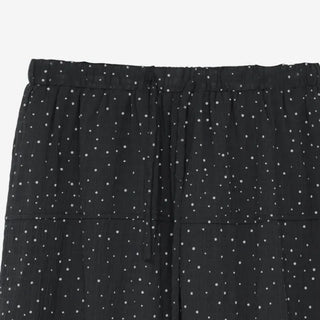 [2 colors] Moai Dot Frill Midi Skirt