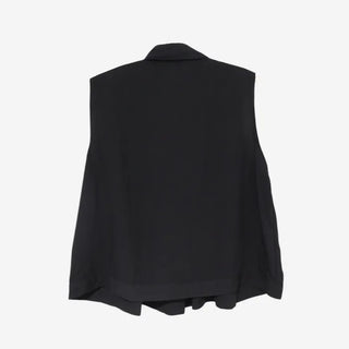 [3 colors] Rem Pintuck Sleeveless Blouse