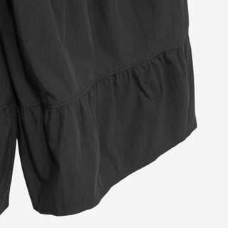 [3 colors] Tiered Can-Can Wide Bermuda Pants
