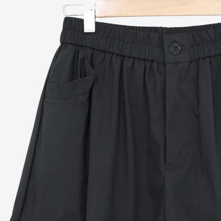 [3 colors] Tiered Can-Can Wide Bermuda Pants