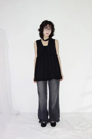 [2 colors] Timothy Frill Blouse