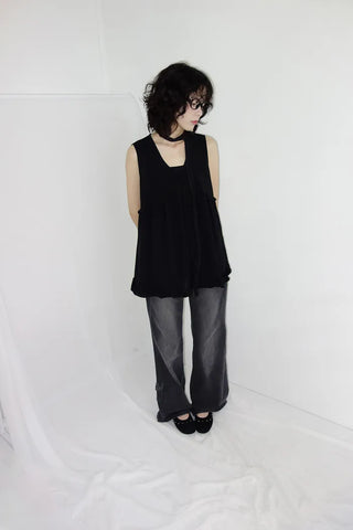 [2 colors] Timothy Frill Blouse