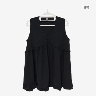 [2 colors] Timothy Frill Blouse