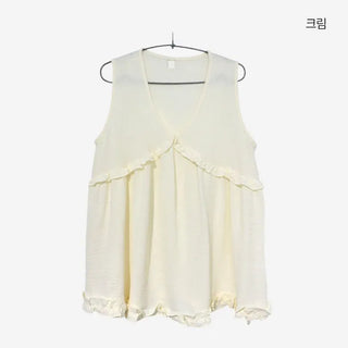 [2 colors] Timothy Frill Blouse