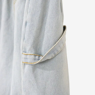 [3 colors] Denim Carpenter Bermuda Pants