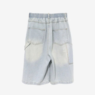 [3 colors] Denim Carpenter Bermuda Pants