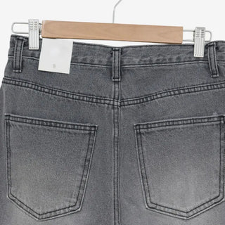 Posen Denim Wide Bermuda Pants