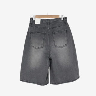 Posen Denim Wide Bermuda Pants