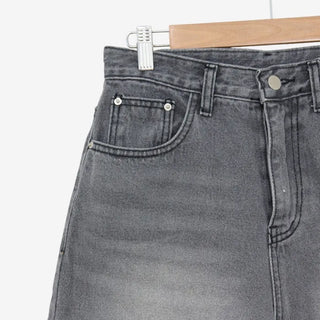 Posen Denim Wide Bermuda Pants