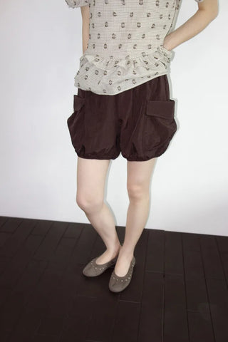 [4 colors] Hota Balloon Pumpkin Shorts
