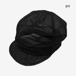 Maris See-through Shirred Brim Hat