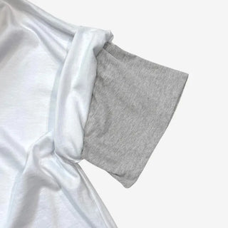 [4 colors] Layered Color Short-Sleeve T-Shirt