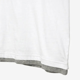 [4 colors] Layered Color Short-Sleeve T-Shirt