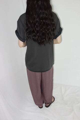[4 colors] Creton Banding Balloon Pants