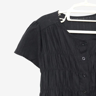 [3 colors] Hamellow Fit Shirred Blouse