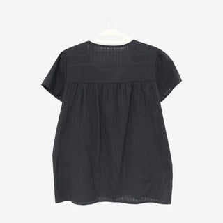 [3 colors] Hamellow Fit Shirred Blouse