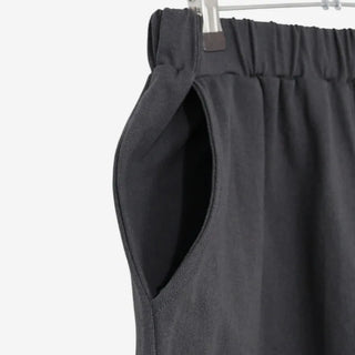 [2 colors] Seiki Lace Banding Bermuda Pants