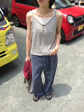 [3 colors] Tomac Straight Wide Pants