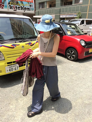 [3 colors] Tomac Straight Wide Pants