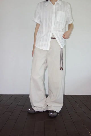 [3 colors] Tomac Straight Wide Pants