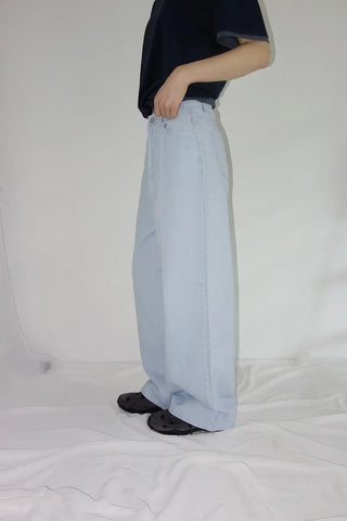 [3 colors] Tomac Straight Wide Pants