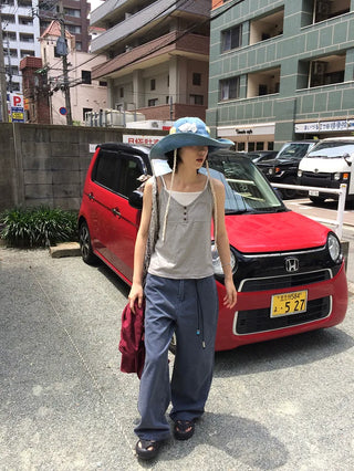 [3 colors] Tomac Straight Wide Pants
