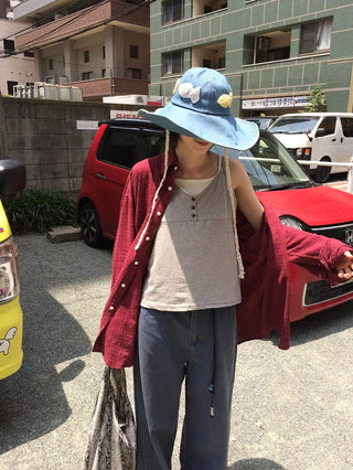 [3 colors] Tomac Straight Wide Pants