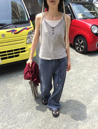 [3 colors] Tomac Straight Wide Pants