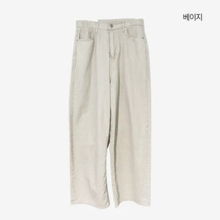 [3 colors] Tomac Straight Wide Pants