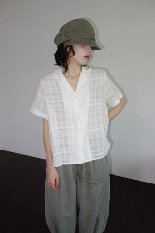 Shoji Pigment Banding Balloon Pants